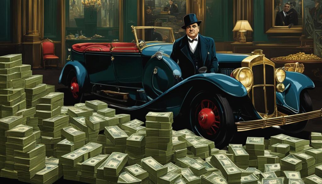 Al Capone's net worth and earnings from criminal empire
