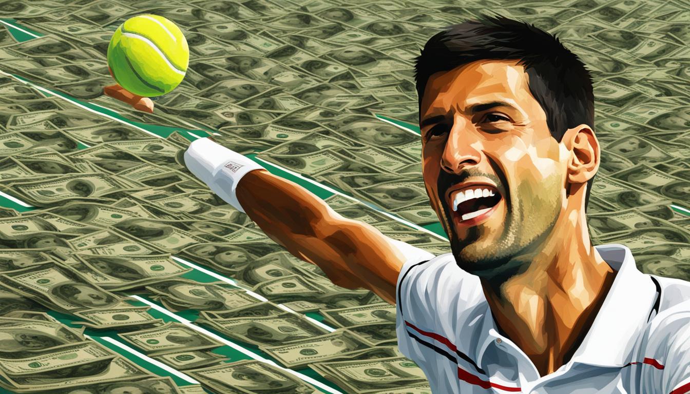 Novak Djokovic's net worth and career earnings from tournaments